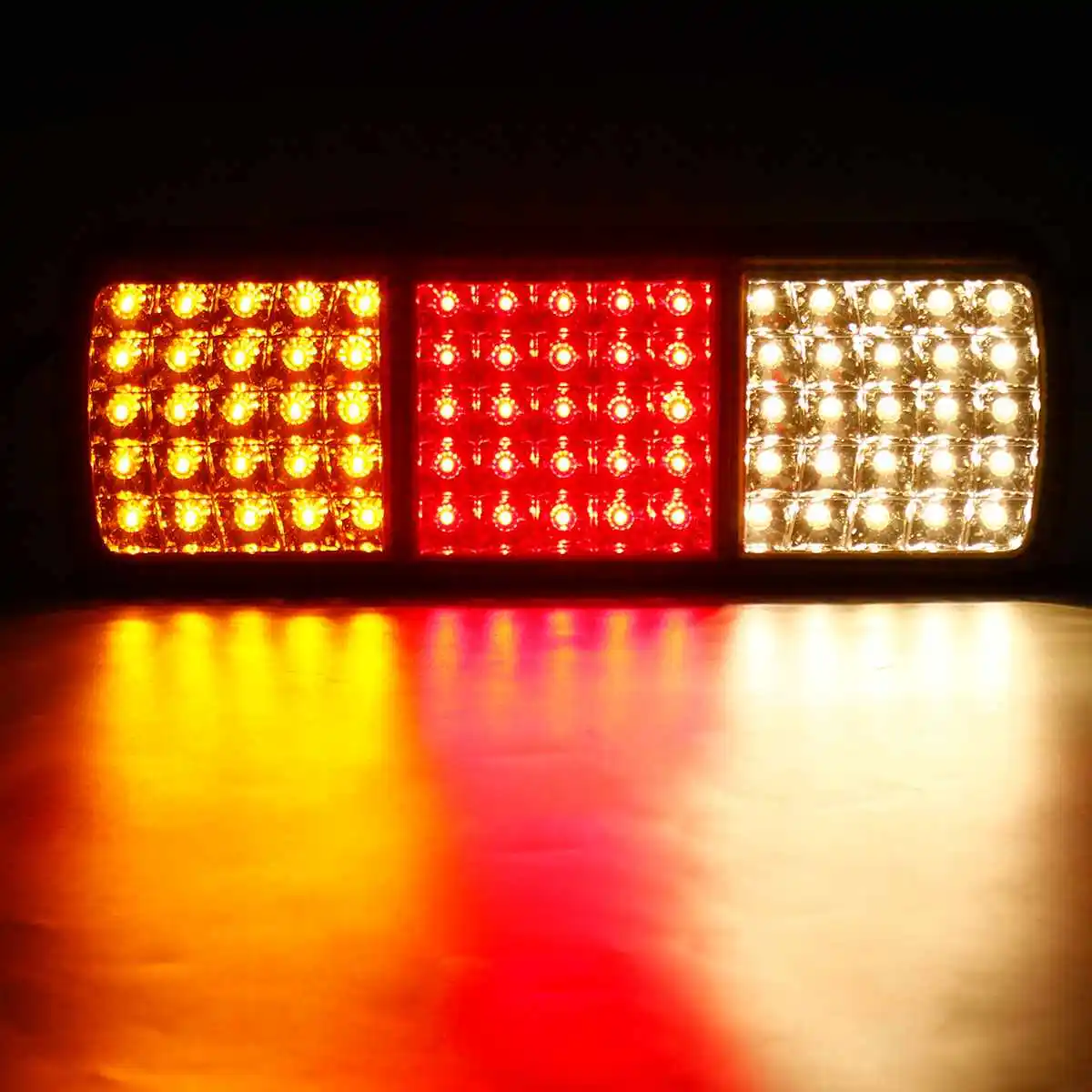 Par Nepremočljiva Avto 75 LED Rep Luči Zadnje Svetilke Prikolica za Ladjo 12V/24V Zadnji Deli Za Tovornjak Priklopnika avtomobilih Avto Dodatki