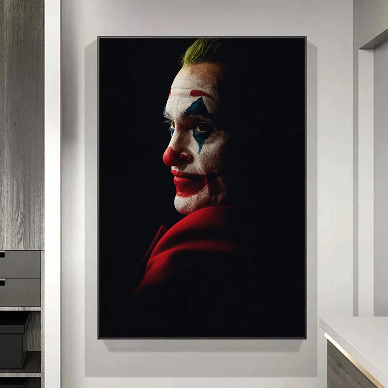 Film Joker Platno Plakat Stripi Platno Slikarstvo Plakatov in Fotografij Stenskih slikah, Cuadros Doma Dekoracijo Soba Dekor