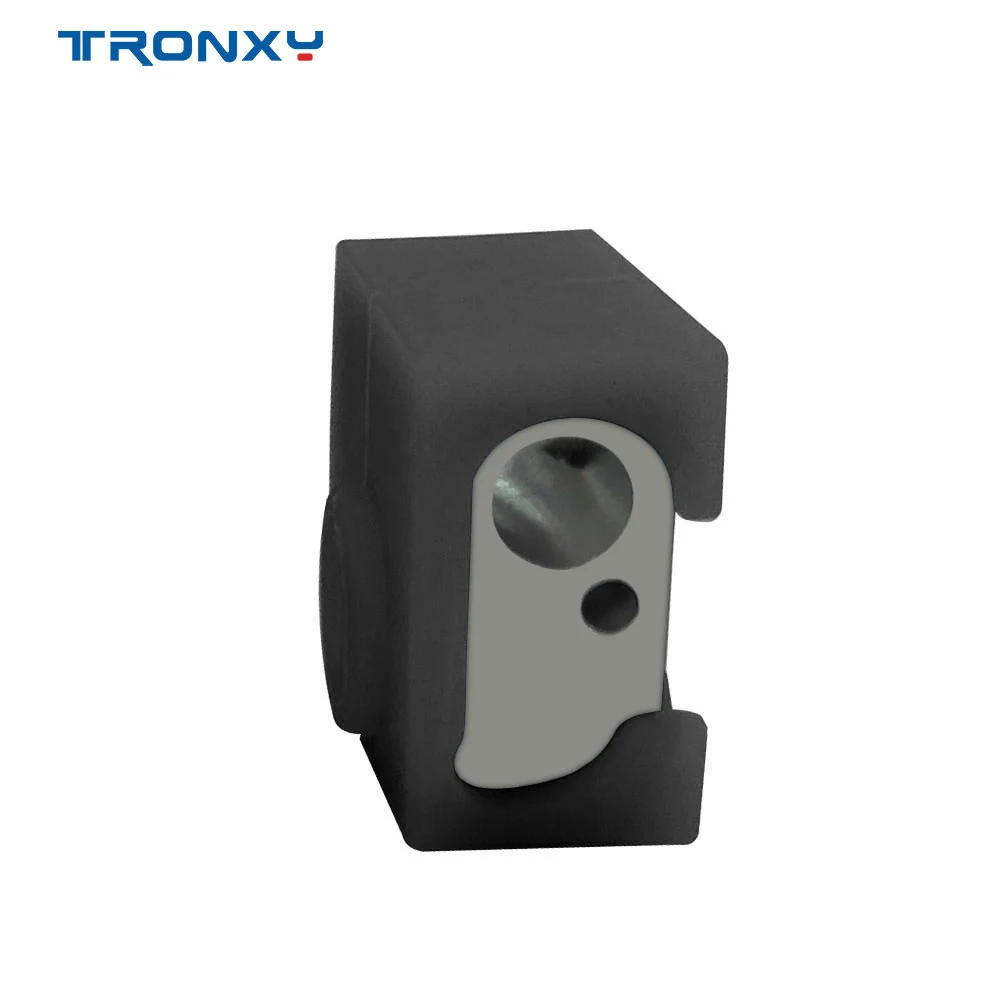 5pcs Tronxy 3D Tiskalnik Deli MK8 Zaščitni Silikonski Vložek Kritje Primera Velikosti 20*20*10 mm Grelec Blok Vroče Koncu Nogavica 3D Dodatki