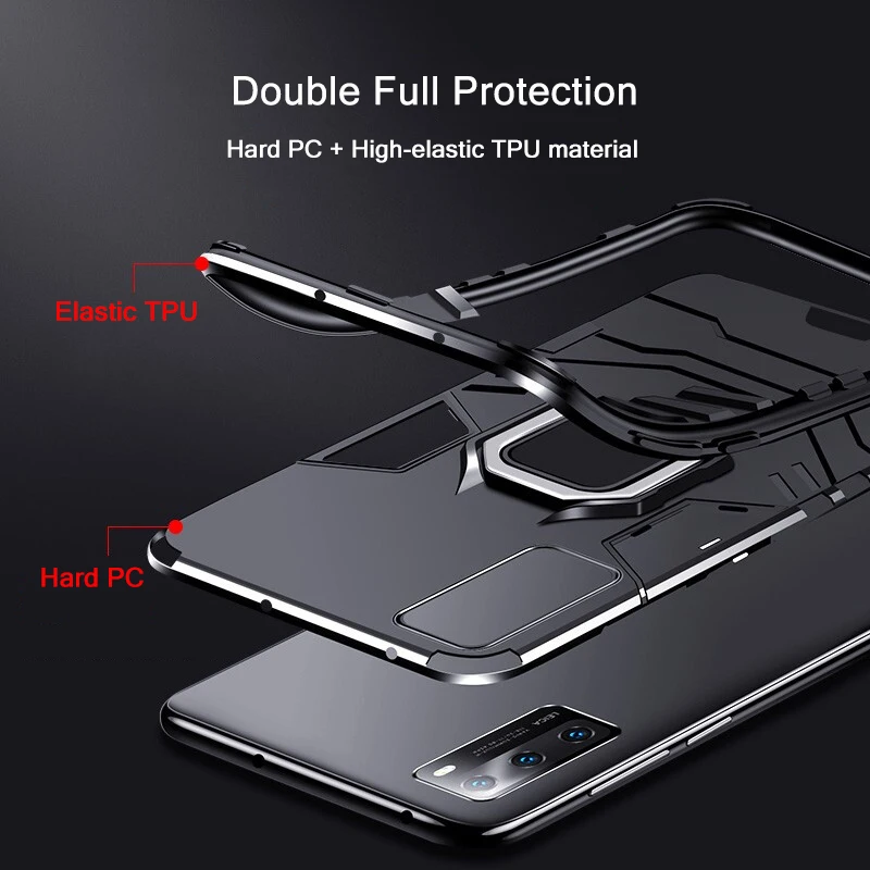 Shockproof Primeru Za Huawei P40 Pro Primeru Magnetno Držalo Silikonski Zaščitni Ovitek Za Huawei P40 P 40 Pro Primeru Težkih Odbijača