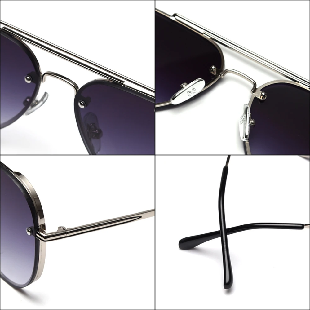 Peekaboo ženska kovinsko retro sončna očala ravno top 2020 poletje visoke kakovosti rjava darila moška sončna očala za vožnjo uv400