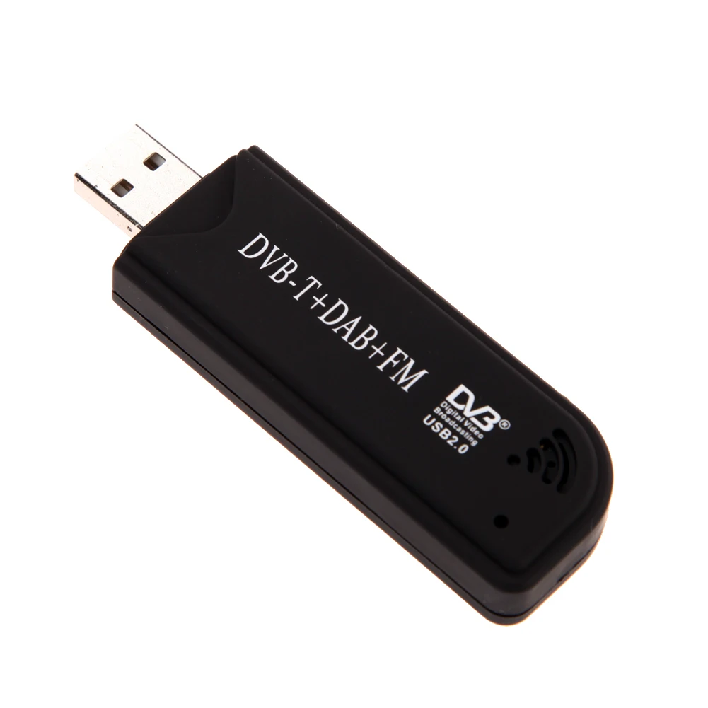 USB 2.0 Digitalni DVB-T SDR+DAB+FM Sprejemnik Sprejemnik Palico RTL2832U+ FC0012 Dom avdio in video naprav in opreme