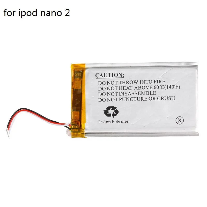 3,7 V Li-ion Baterija, Zamenjava 330mAh za iPod Nano 2 2G 2. Gen MP3 z Orodji,