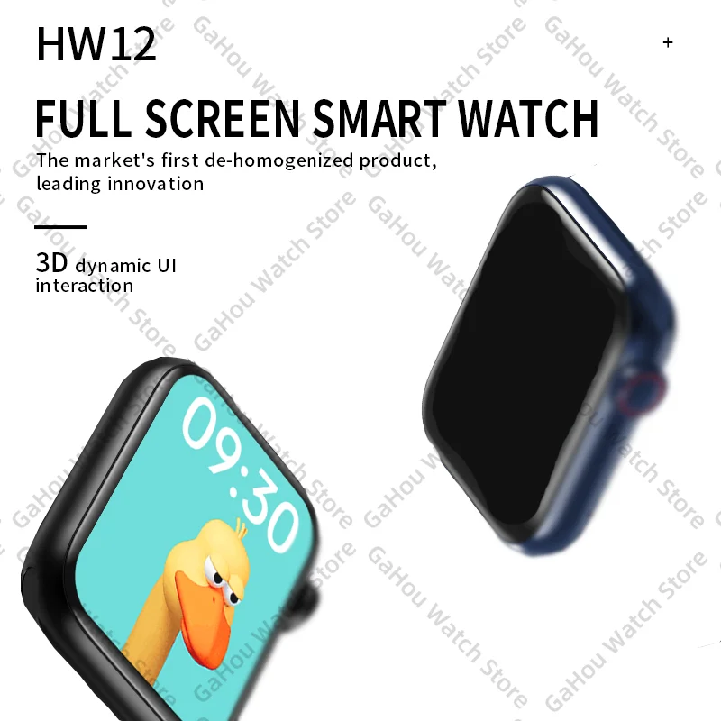 HW12 Pametno gledati Serije 6 testo kot iwo 13 Bluetooth Srčnega utripa za IOS NASPROTNEGA Huawei PK zeblaze gts IWO 13 gt 2 w56 w26