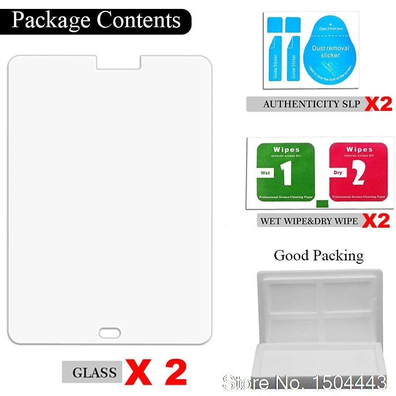 2 X STEKLO Za Samsung Galaxy Tab 4 7.0 T230 T231 SM-T230 7