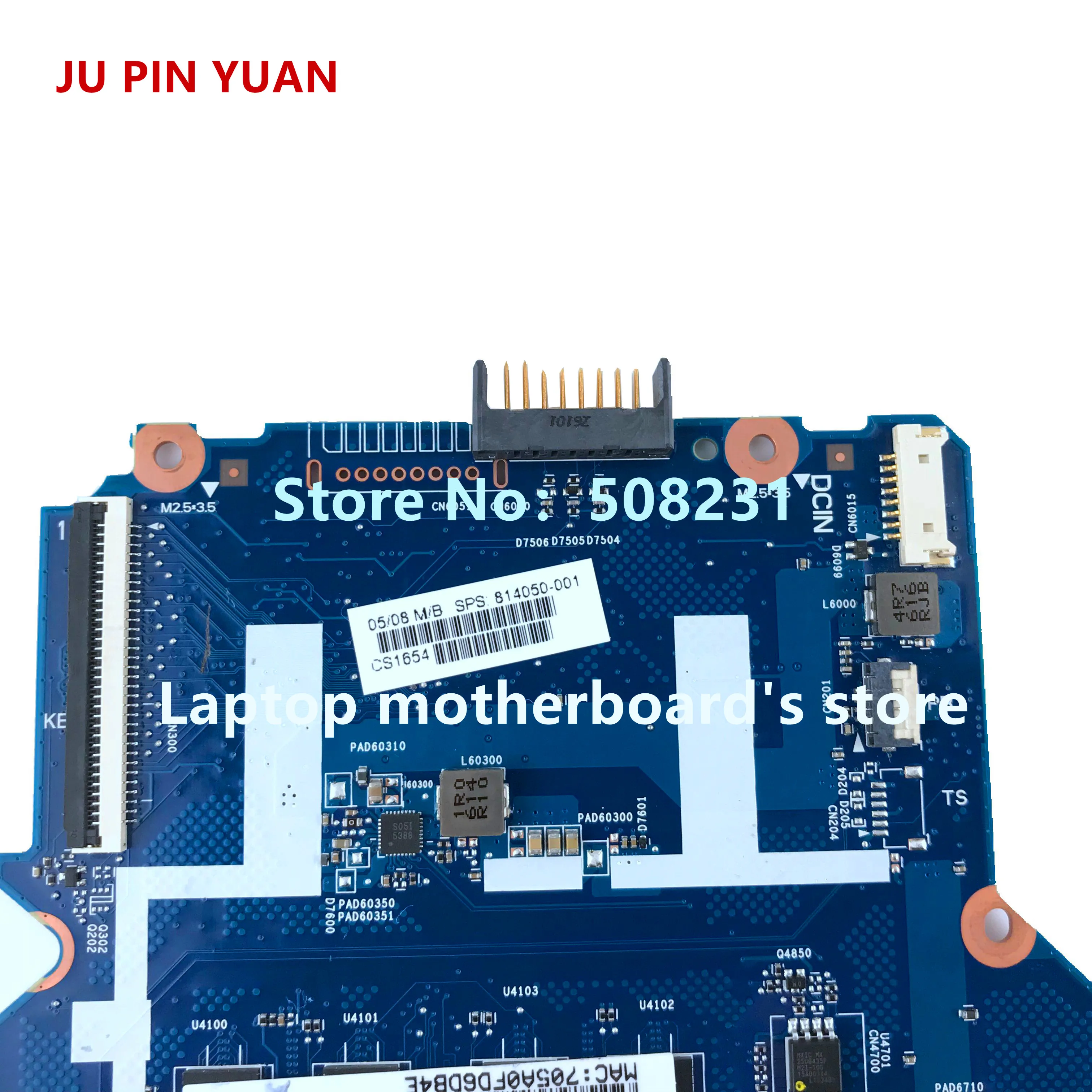 SP PIN YUAN 814050-001 814050-501 814050-601 za HP PRENOSNIK 14-AC 14-AC159NR prenosni računalnik z matično ploščo z CelN3050 popolnoma Testirane