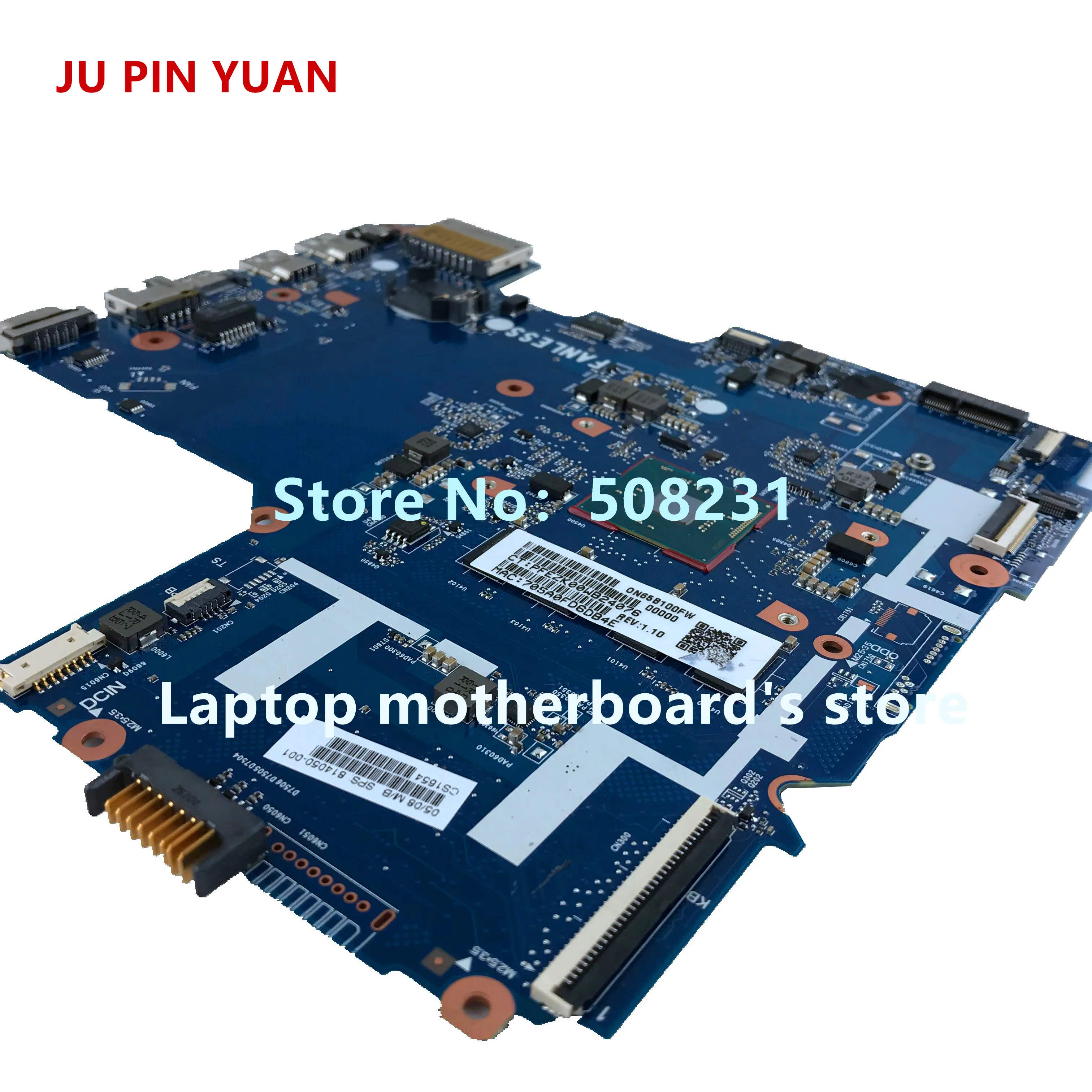SP PIN YUAN 814050-001 814050-501 814050-601 za HP PRENOSNIK 14-AC 14-AC159NR prenosni računalnik z matično ploščo z CelN3050 popolnoma Testirane
