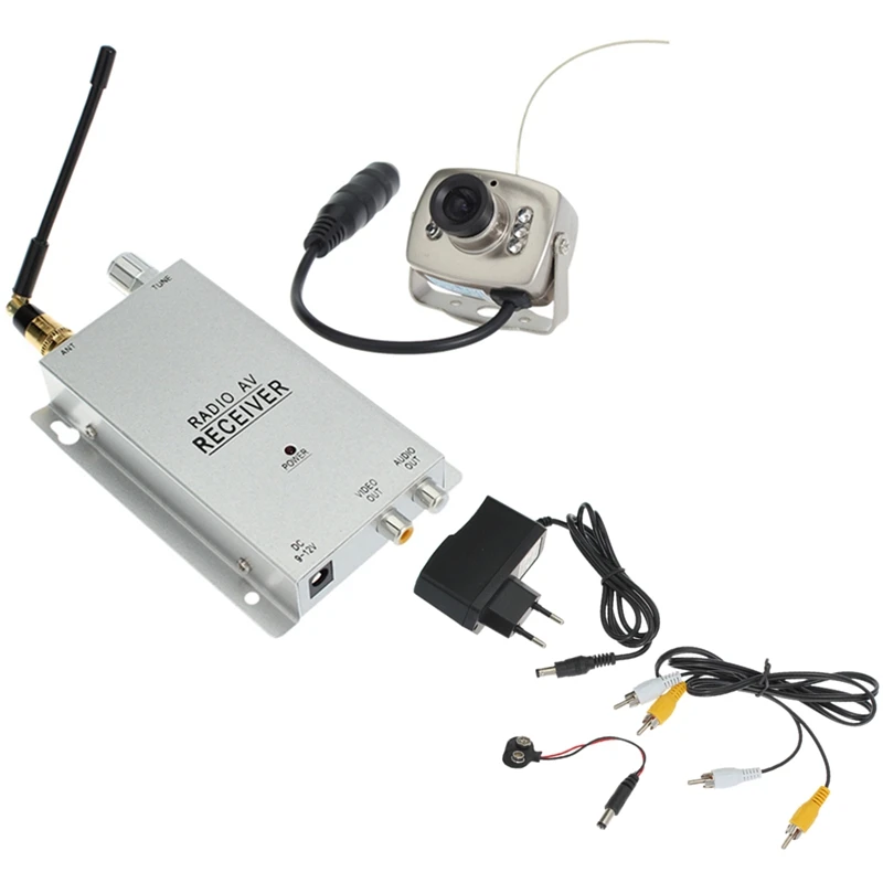 1.2 G Brezžične Fotoaparat Kit Radio AV Sprejemnik z Oskrbo z električno energijo Nadzor Home Security(EU Vtič)