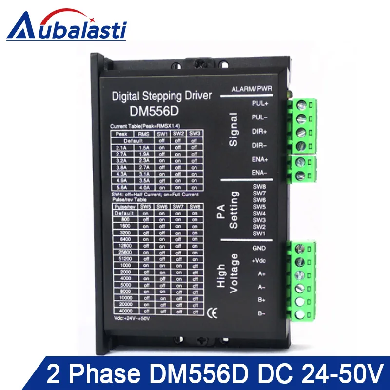2 faza Digitalni Koračnih Motornih Voznik DM556D 24-50VDC uporabite za CNC Lasersko Graviranje in Rezanje