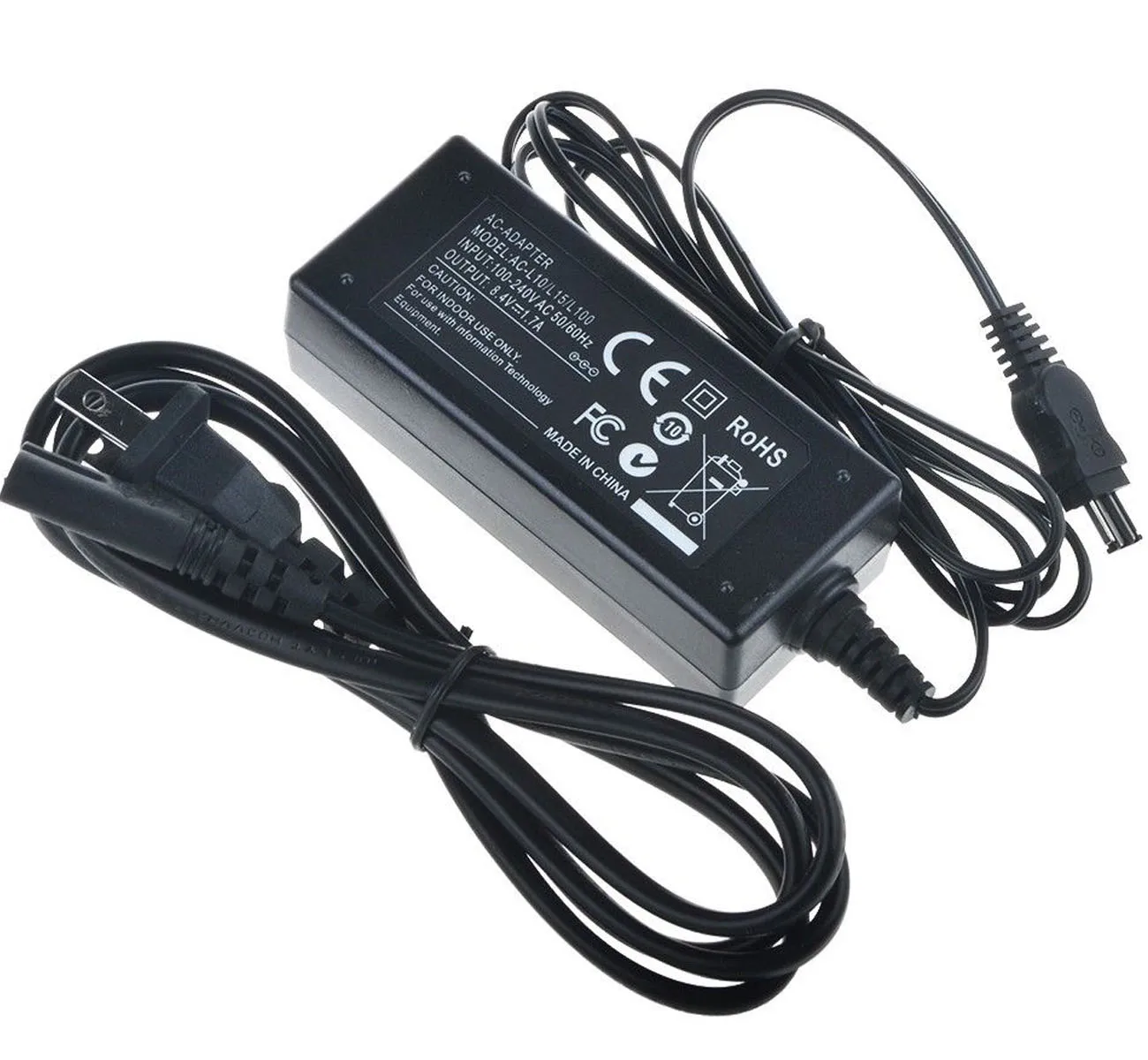 AC Power Adapter Polnilec za Sony CCD-TRV75E, CCD-TRV78E, CCD-TRV85E, CCD-TRV87E, CCD-TRV88E, CCD-TRV89E Videokamera Handycam