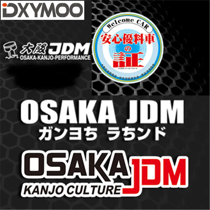 Odsevni Auto Okno Nalepke Japonska JDM Spremenjen Okolju Motornih Nalepke za Osaka CX-5 CX-4