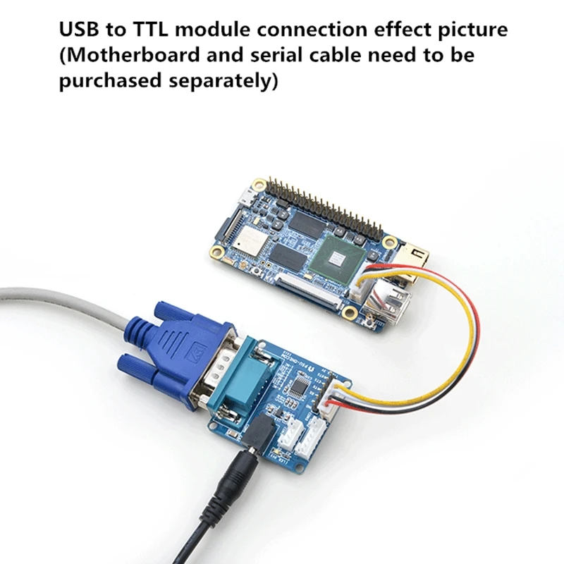TTL, da serial port adapter svet modul TTL, da 232 podporo zunanje napajanje PSU-ONECOM
