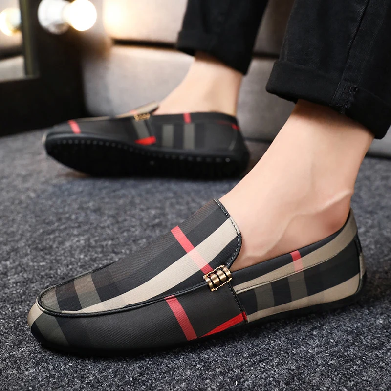 Moda za moške Superge Moških Loafers čevlji Visoke Kakovosti Trend Prostem Moški Usnje Priložnostne Čevlji Trend Vroče Prodaje Odraslih Vožnjo Čevlji