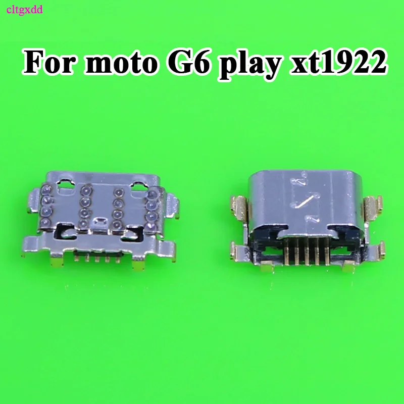 500pcs / veliko polnjenja priključek moč zamenjava jack vtičnico datum polnilnik, mini usb za motorola moto G6 igrajo xt1922