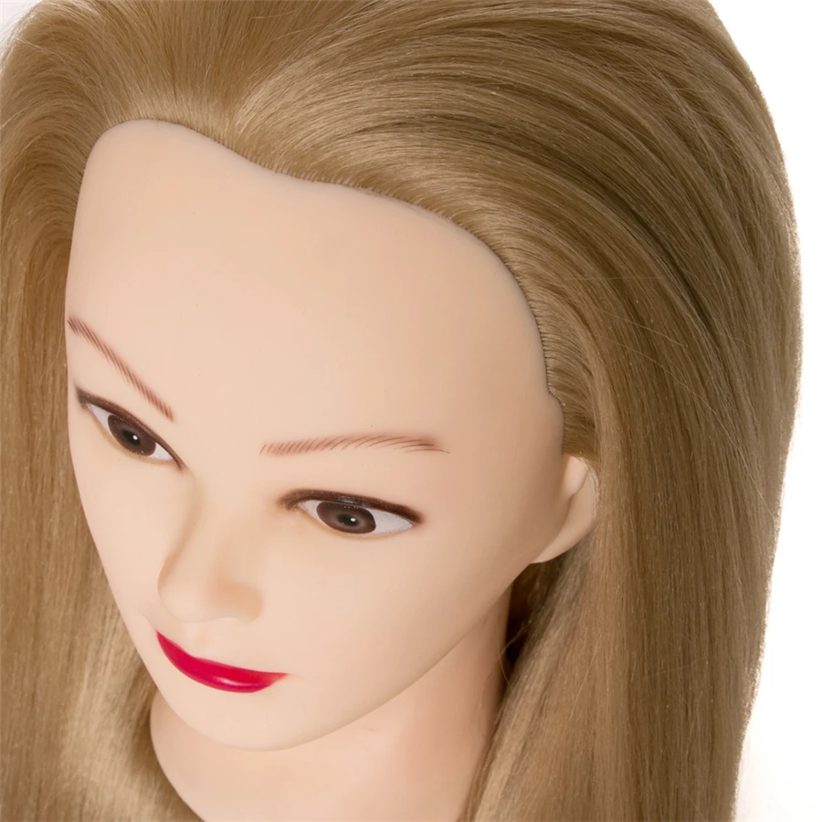 Strokovno 65 cm frizerski lutke glavo Ženski Manekenka Frizerski Styling Usposabljanje Glavo Lepo visoke kakovosti Manekenka Glavo