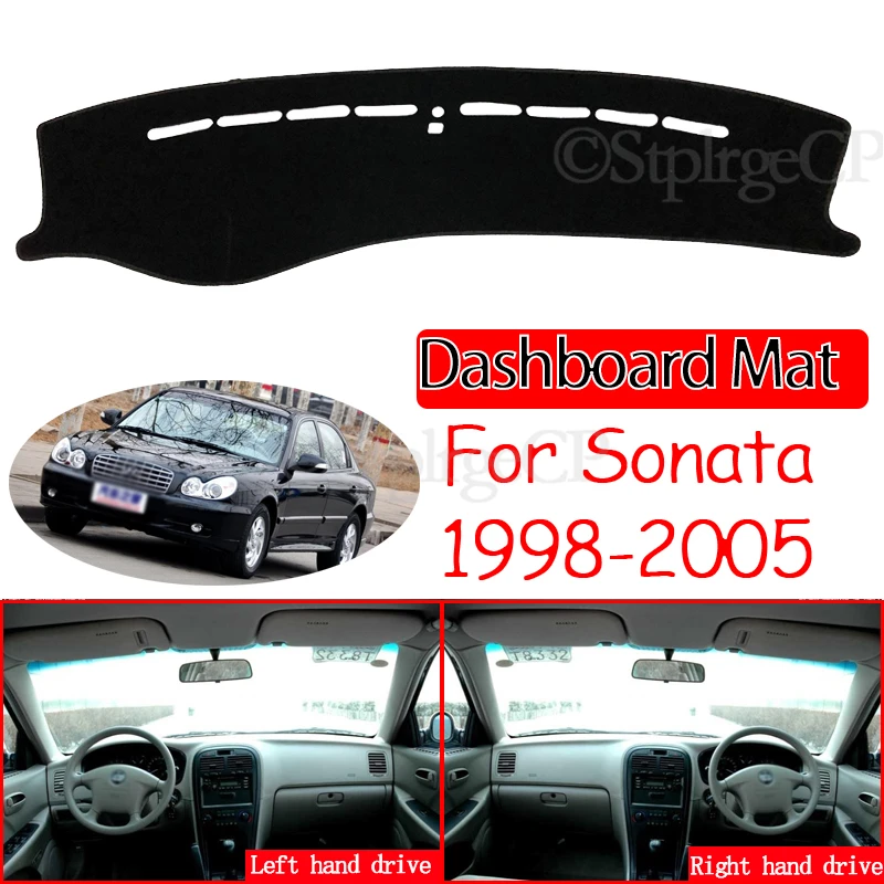 Za Hyundai Sonata EF, 1998 1999 2000 2001 2002 2003 2004 2005 Anti-Slip Mat nadzorna plošča Pokrov Dežnik Dashmat Preprogo Dodatki