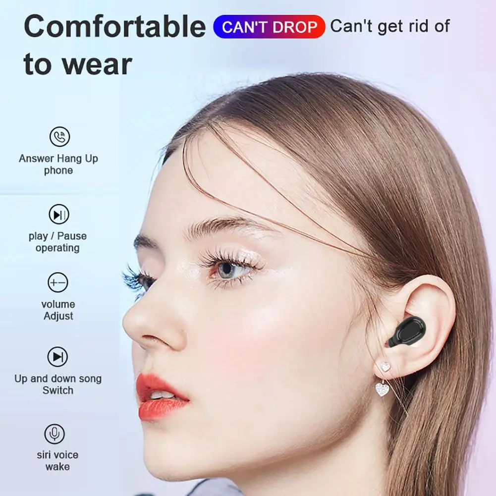 L21 Pro TWS Bluetooth Slušalke Pravi Brezžični Bluetooth 5.0 Stereo Čepkov Z Digitalnim prikazom Polnjenje Primeru Za Huawei Xiaomi