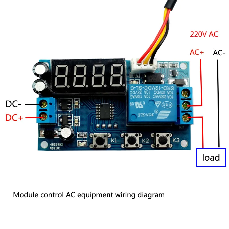 DS18B20 / Senzor za Vklop / Temperatura Detektorja / Relay Stikalo Kontrolni Modul 5/12 / 24V
