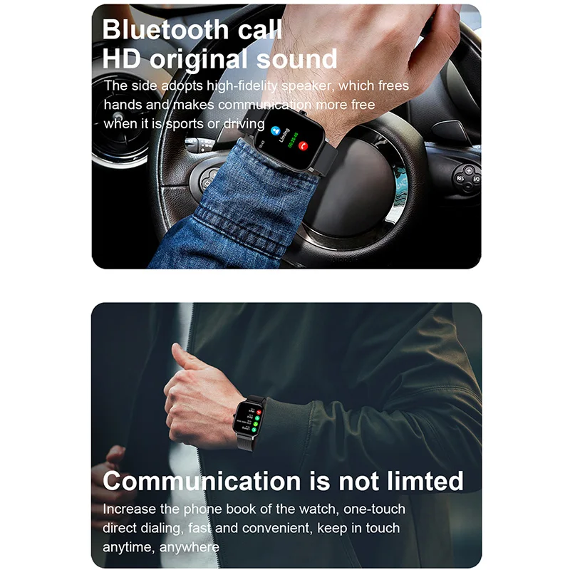 Reloj Inteligente Smartwatch 2020 Android Moških Ekg Pametno Gledati Moške Bluetooth Klic Pametno Gledati Telefon Xiaomi MI Huawei Apple