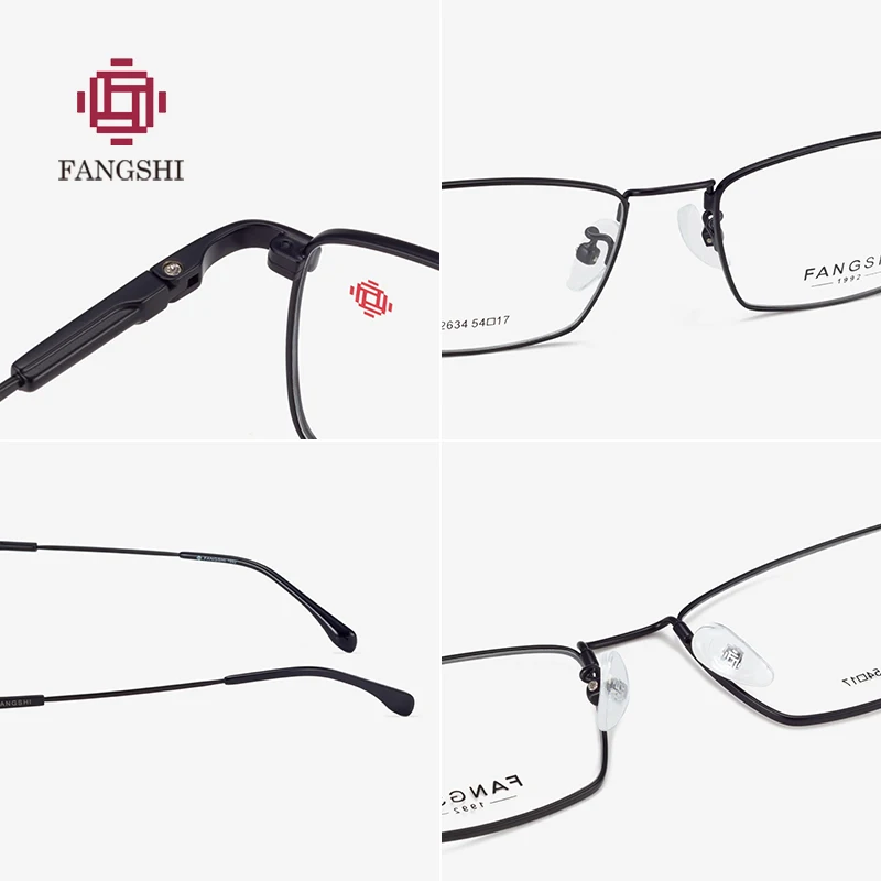 Pomnilnik Kovinski Optičnih Očal Okvir Moških Kratkovidnost Kvadratnih Jasno, Pregledno Recept Očala Okvirji Gafas Oculos #92634