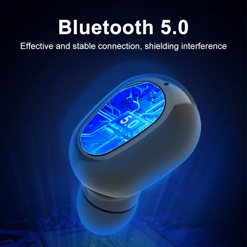 TWS L22 Brezžične Slušalke Nepremočljiva Zmanjšanje Hrupa HD Klic LED Digitalni Zaslon Deluje Na Vseh Pametnih telefonih Bluetooth Slušalke