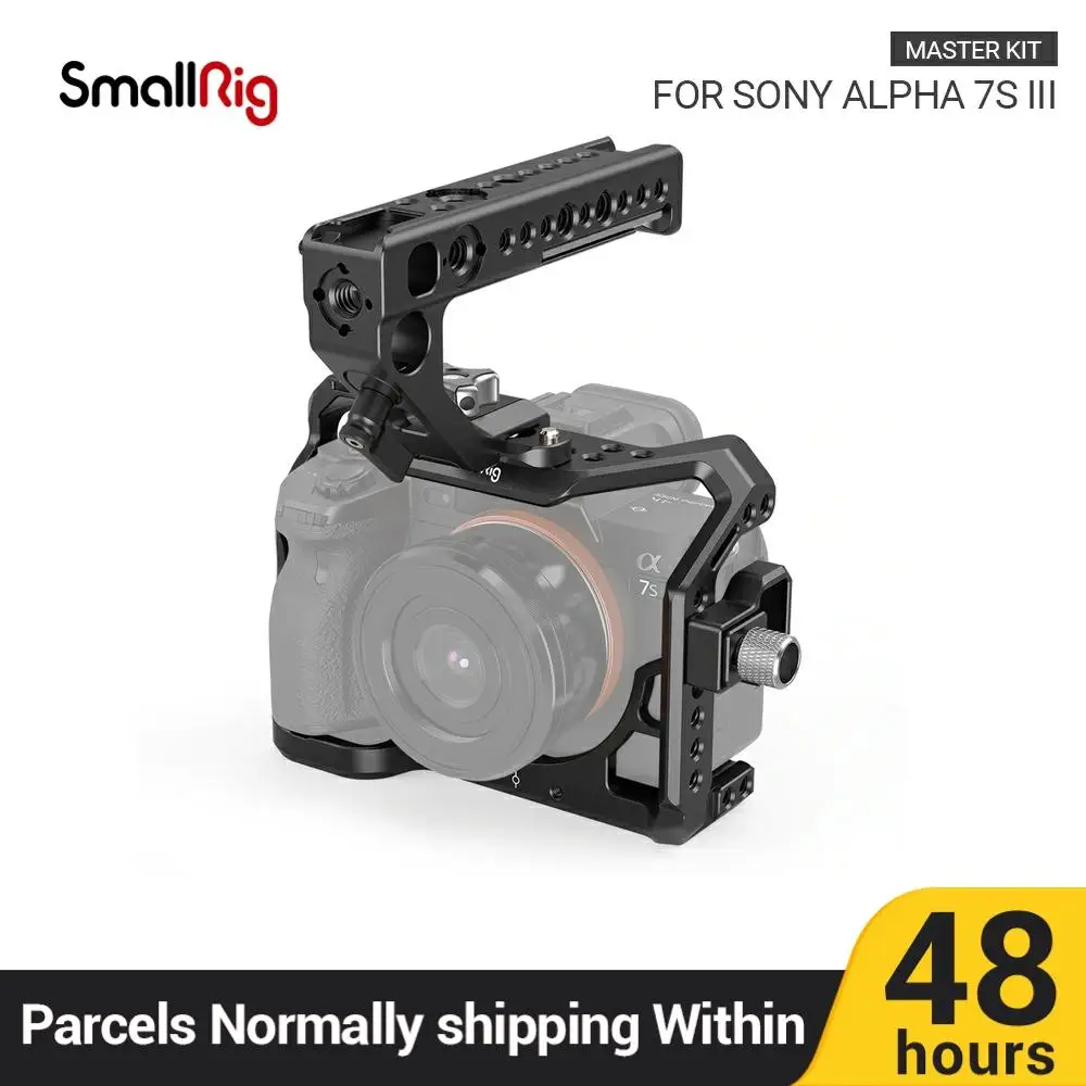 SmallRig A7S3 A7siii Master Komplet Za SONY Alpha 7S III Kamera + NATO Železniškega Ročaj Ploščad 3009