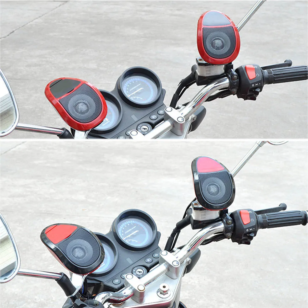 12V 2 kos Motocikla Audio Stereo MT493 Bluetooth Zvočniki za Prenosni vodoodporna LED Luči MP3 Predvajalnik FM Radio Sprejemnik