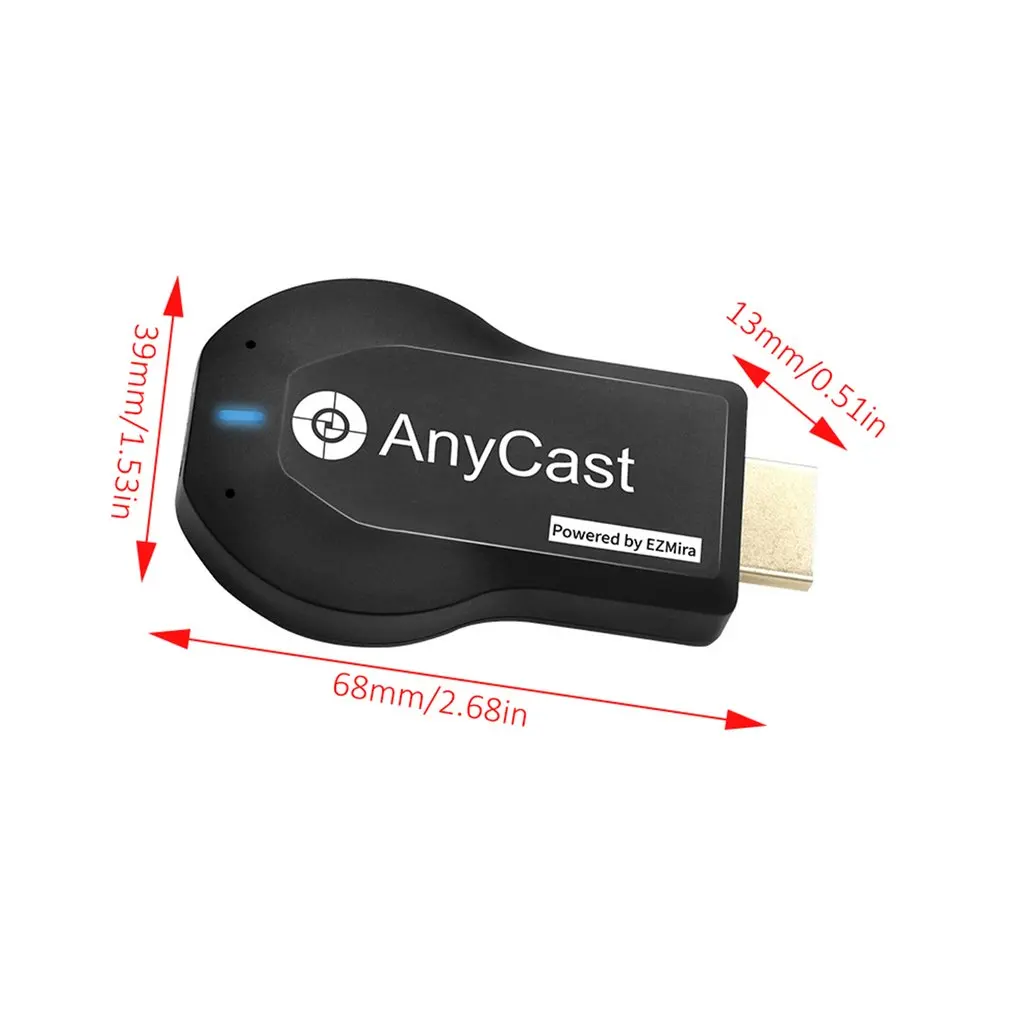 Anycast M100 2.4 G/5 G 4K Miracast Vsaka Cast Brezžična DLNA HDMI, AirPlay TV Palico Wifi Zaslon Ključ Sprejemnik za IOS, Android, PC