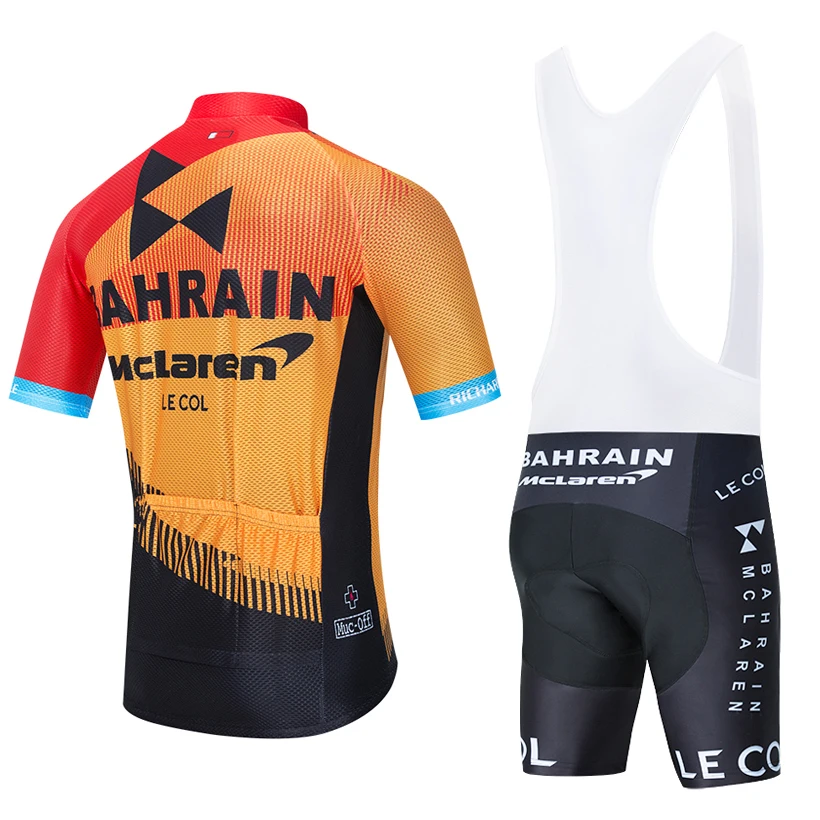 2020 Tour novo BAHRAJNU kolesarska EKIPA jersey 20 D, kolesarske hlače, ki bo ustrezala Ropa Ciclismo mens poletje PRO izposoja Maillot Hlače oblačila