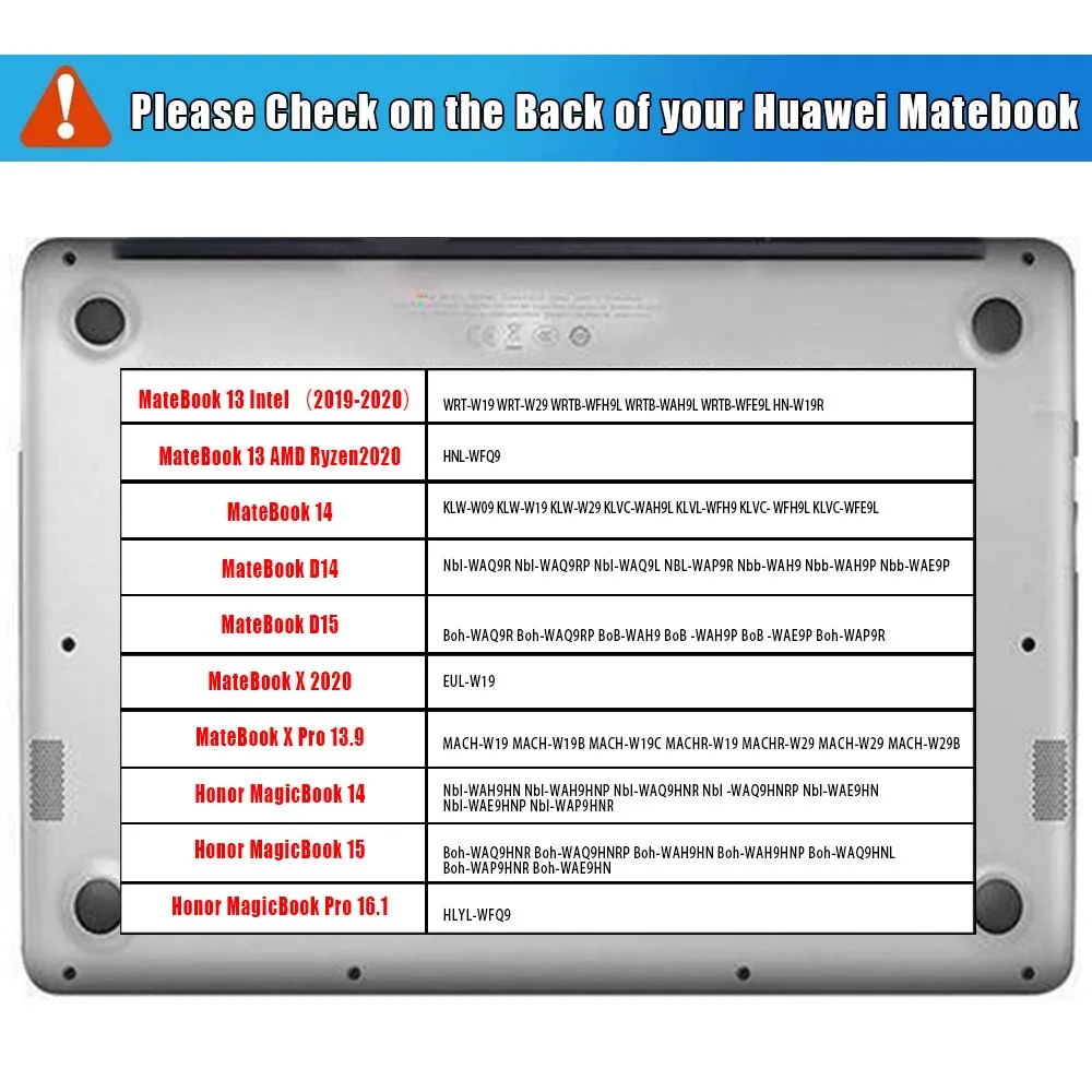 Za HUAWEI MateBook D14/D15/13/14/MateBook X Pro 13.9/X 2020 /Čast MagicBook 14/15/pro 16.1 Prah-dokazilo Prenosni Trdi Lupini Primeru