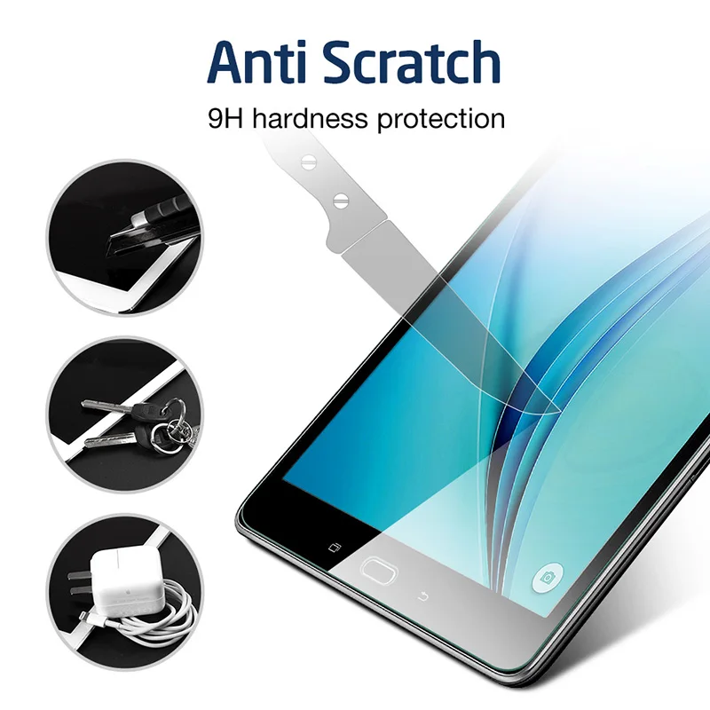 Tablični Kaljeno Steklo Za Samsung Galaxy Tab 10,5 2018 Screen Protector For Samsung Tab A2 10.5 T590 T595 T597 SM-T590 Flim