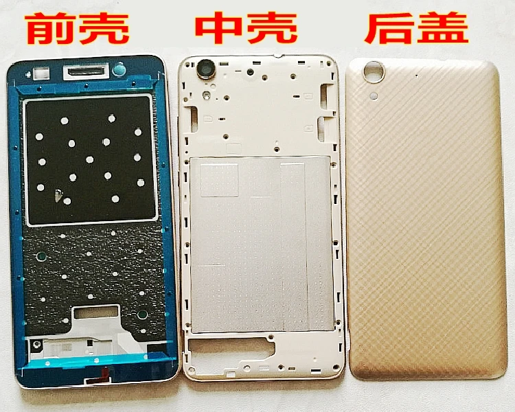Za Huawei Honor igrajo 5A Sredini Okvirja Ploščo Zamenjava +sprednji okvir +za huawei honor igrajo 5A zadnji pokrovček
