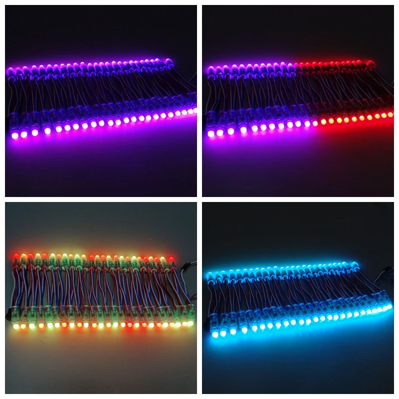 1000 Kos Barvno WS2811 IC RGB Slikovnih pik, LED Modul Svetlobe Super za dekoracijo oglaševanje luči 5/12V