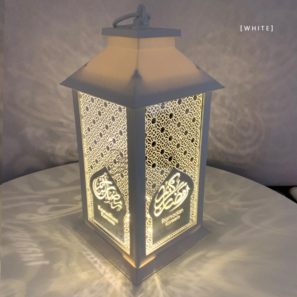 Eid Visi luči Ramadana Dekoracijo Multi-vzorec Eid Al-Adha Lam Muslimanskih Eid Mubarak Festival Doma Dekor Vintage style luči