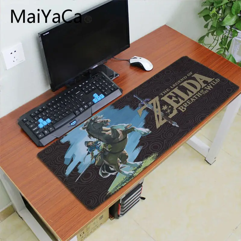 Maiyaca the legend of zelda Laptop Iger na srečo Miši Mousepad Velike Lockedge alfombrilla gaming Mouse pad igralec PC Računalnik mat