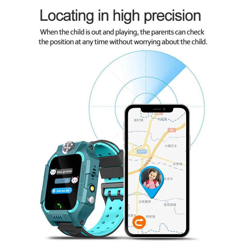 Novo 4G Otroci GPS Tracker Pametno Gledati IP67 Vodoodporni Fotoaparat LBS WIFI Lokacije SOS Klic Otrok Darilo S977