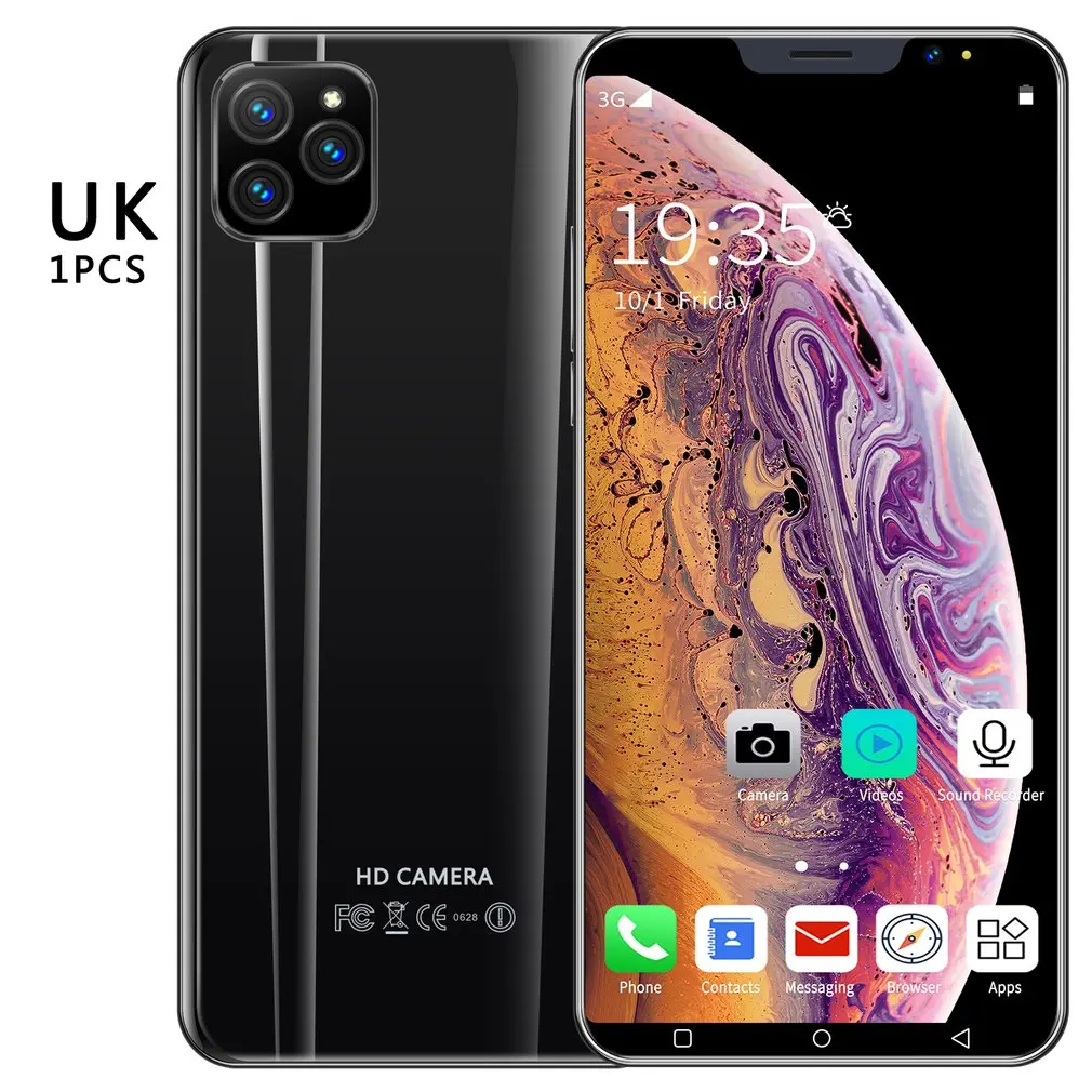 I13 5.0 Palčni Velik Zaslon Android Pametni telefon Dual Sim Dual Pripravljenosti Telefonu 512Mb+4Gb Android Pametni telefon