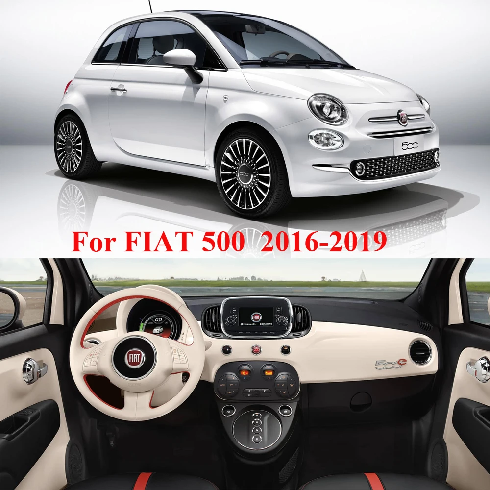Za Fiat 500 2016-2019 7 Inch 2 Din Android Avto Multimedijski Predvajalnik, WIFI, GPS Navigacija Auto Stereo Vodja Enote WIFI CSD FM
