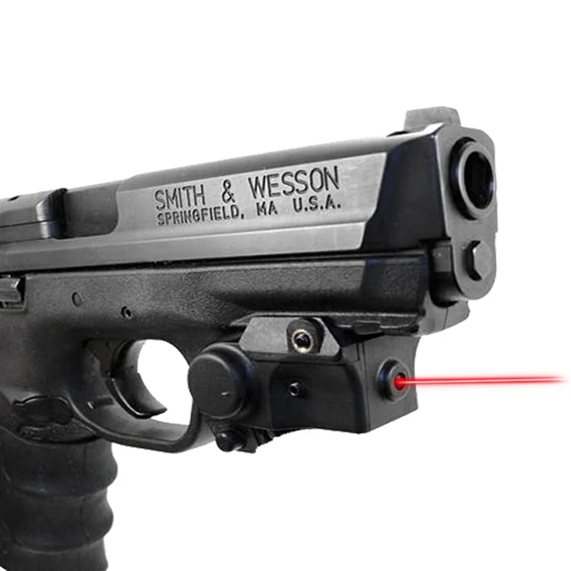 Taktično mini red dot močno laser za samoobrambe pištolo zeleni laserski airsoft puško, pištolo glock laserji