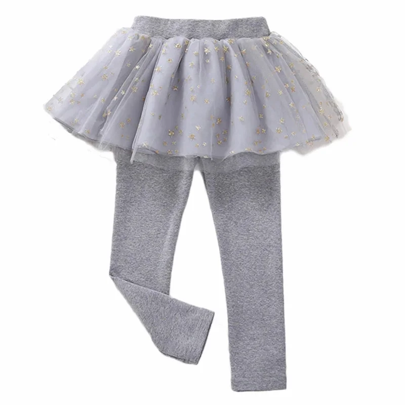 2020 Baby Dekle Hlače Spomladi Pade Dekleta Dokolenke Čipke Princesa Krilo-hlače 2-7 Let Otroci Priložnostne Oblačila, Otroci in Modnih Hlače
