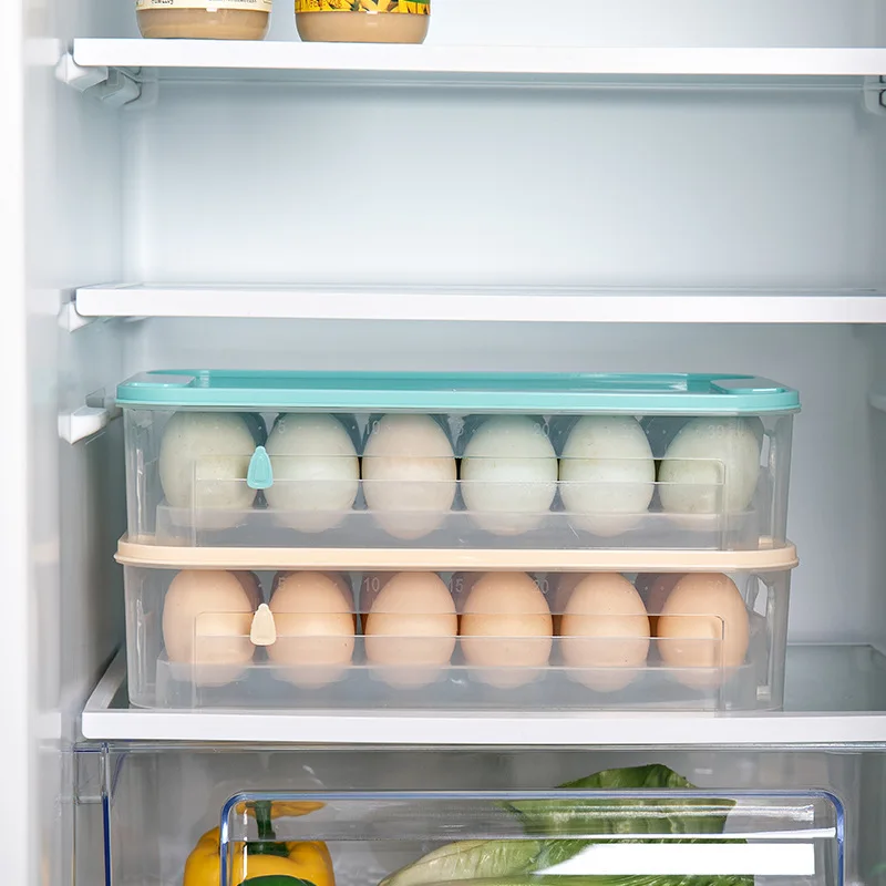 24 Mrežo Jajce Škatla Za Shranjevanje Hrane Hladilnik Za Shranjevanje Organizator Kuhinjski Pribor Jajce Imetnik Sveže Polje Zelenjavni Štruklji