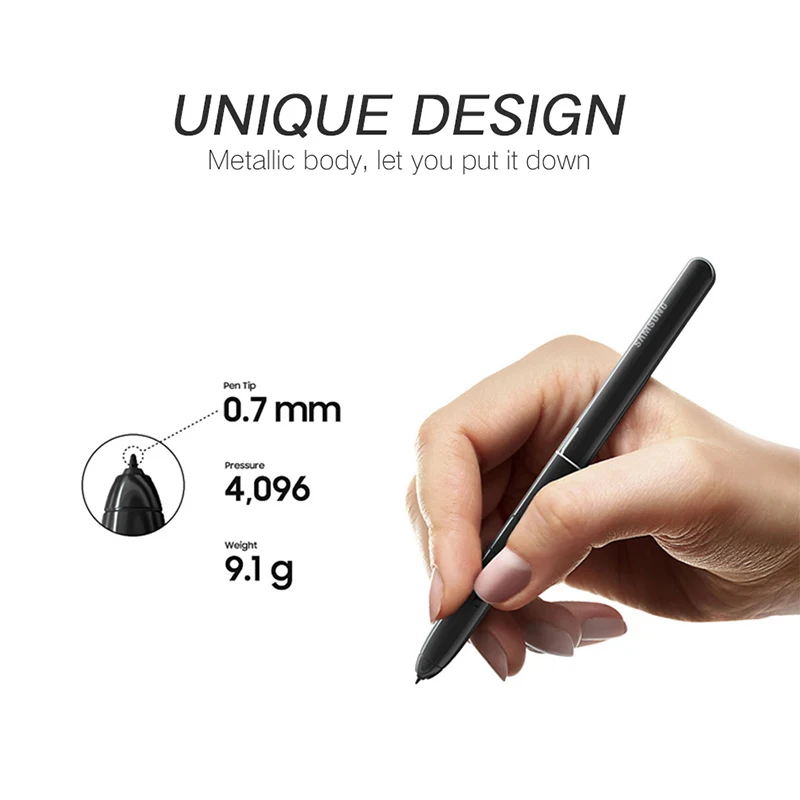 Za Samsung Original Dotik S-Pero Samsung Tab Galaxy S4 SM-T835C pen Replaceme Aktivno Pisalo Črno Gary Inteligentni