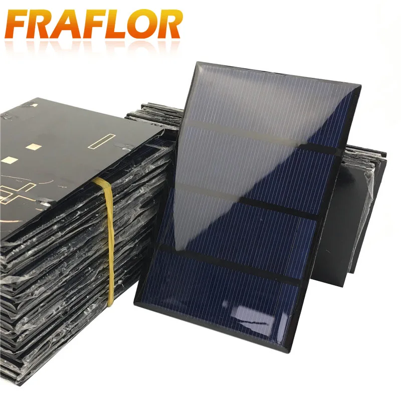5PCS/Veliko 9V 1W Sončne celice, Baterije, Polnilnika Modul Sistem Sončne Energije Power Polnilec Za Mobilni Telefon Majhne Sončne Celice Kompleti