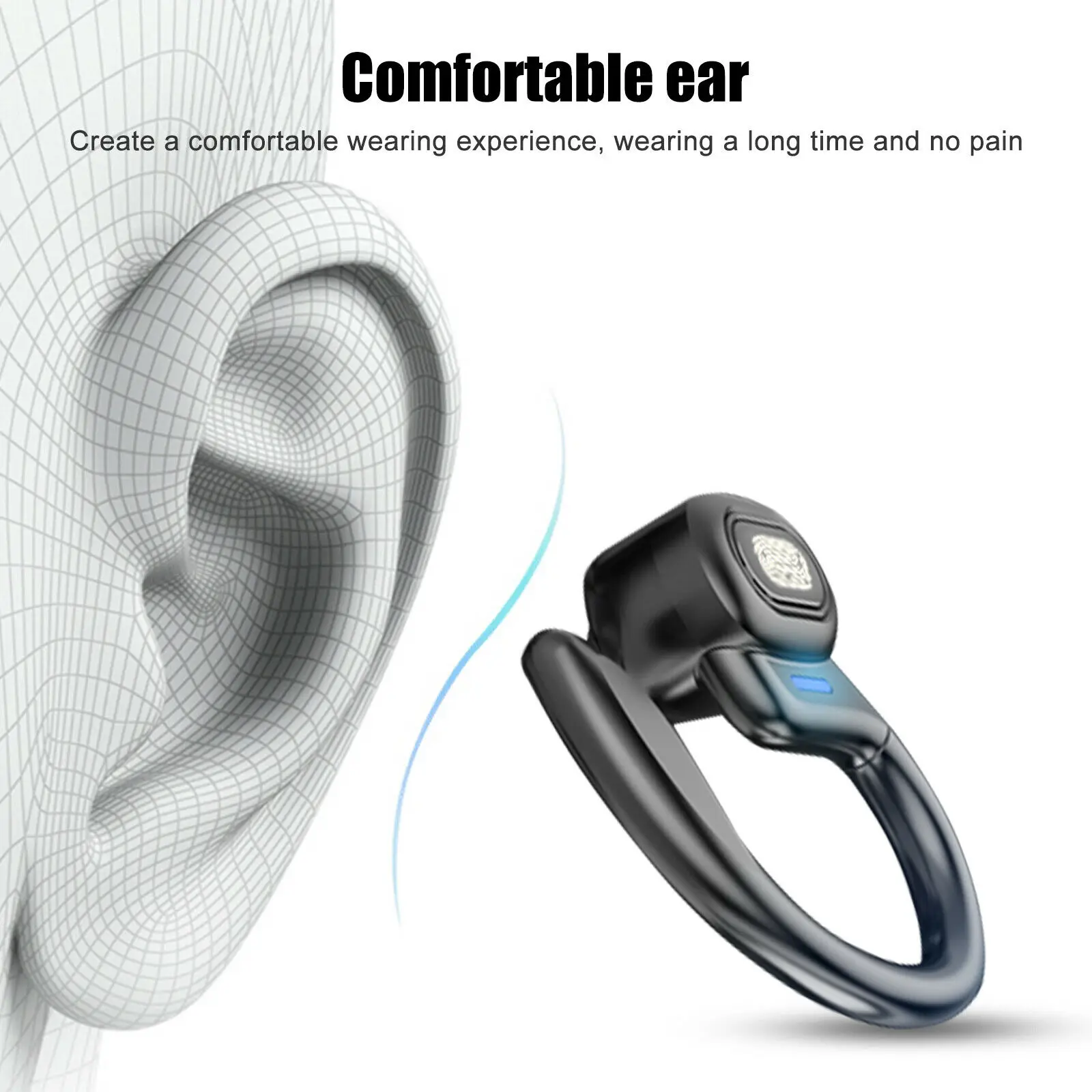 Bluetooth 5.0 Slušalke TWS Brezžični Čepkov Slušalke 8D HD Stereo Surround Slušalke Ear Kavljem Touch Kontrole (Hands-Free