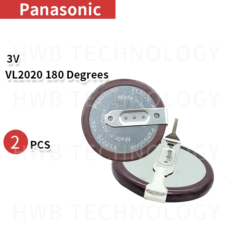 2 kos/veliko Prvotne Novo Za PANASONIC VL2020 Avto Ključ Fobs Akumulatorska Baterija Za BMW, Brezplačna Dostava VL 2020 Brezplačna dostava