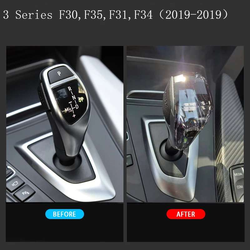 LS AUTO Kristalno Orodje Gumb Prestavi Palico za BMW F20,F21,F22,F23,F30,F35,F31,F34,F32,F33,F36 Prestavna Ročica Ročica za Spreminjanje Gumb