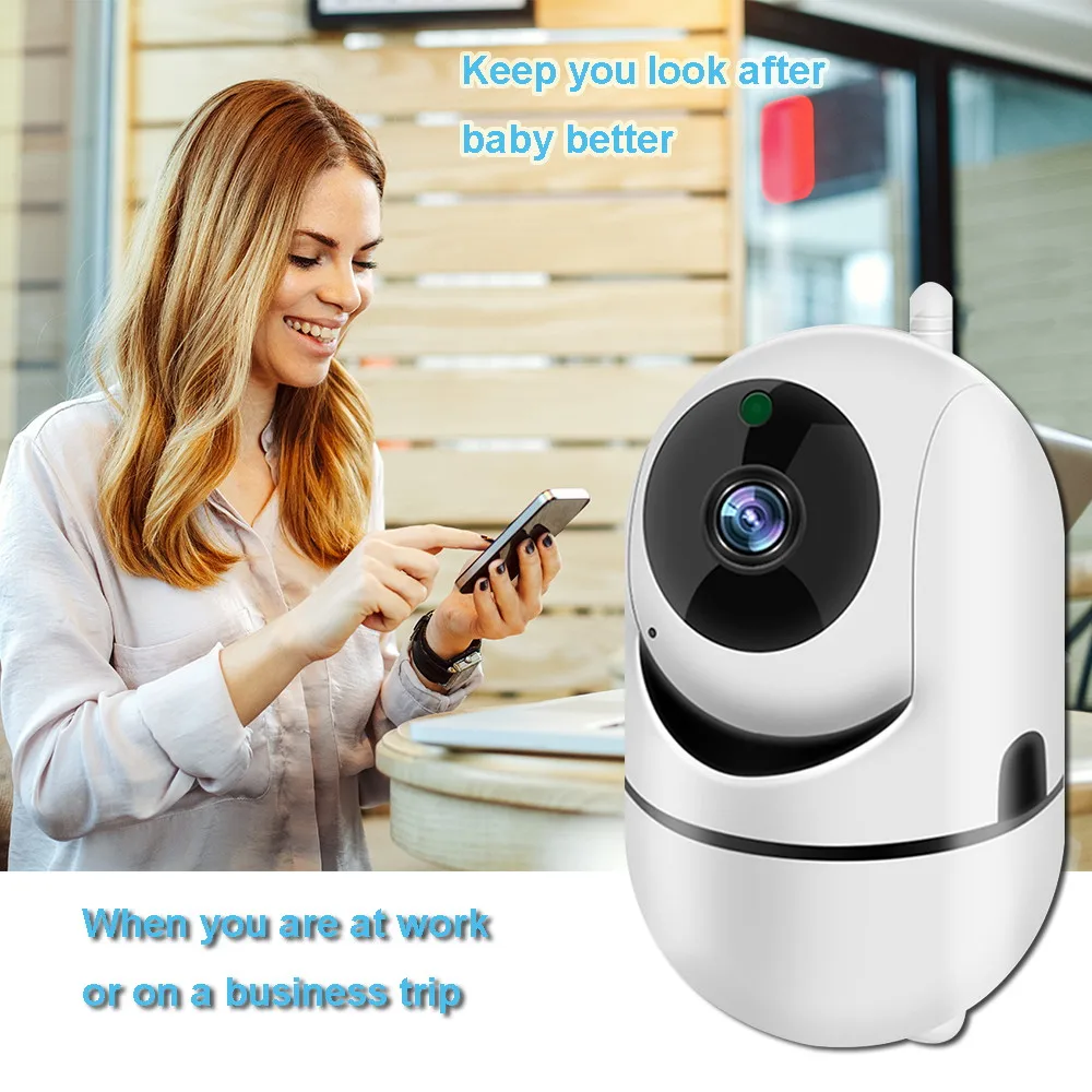 IP Kamera, Wifi 1080P HD Brezžični Home Security Kamera SD Cloud Storage dvosmerni Audio IR Nočno Vizijo Mini CCTV Nadzor