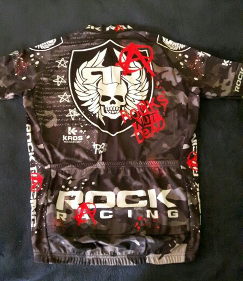 2019 Prikrivanje Pro Kolesarjenje Oblačila Za Poletje Rock Racing Bike Jersey Maillot Ciclismo Dihanje Dirke Izposoja Oblačil+Gel Blazinico