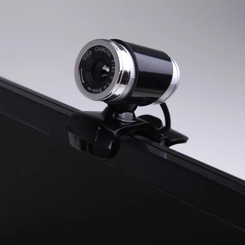 BASIX Webcam 640*480 Kamera Web Cam, 360-Stopinjski Webcam, USB MIKROFON z zaponko za Prenosni računalnik Namizni Računalnik Pribor