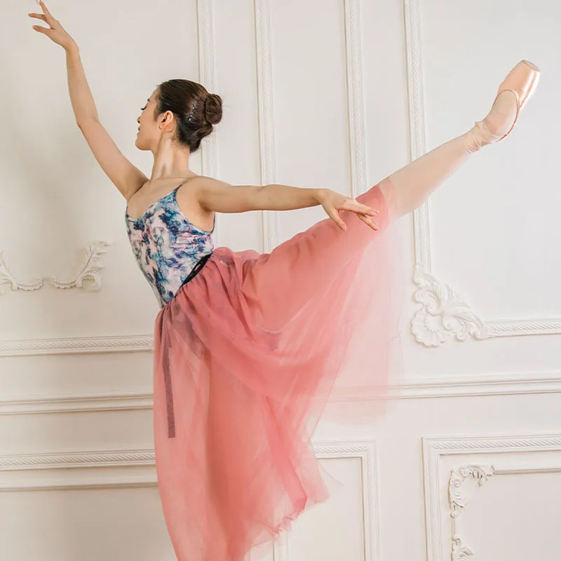 Nov Balet Leotards za Ženske Odrasle Ples Camisole Zvezdnato nebo barve Gimnastika Leotard Oblačila Seksi Kostum Balet